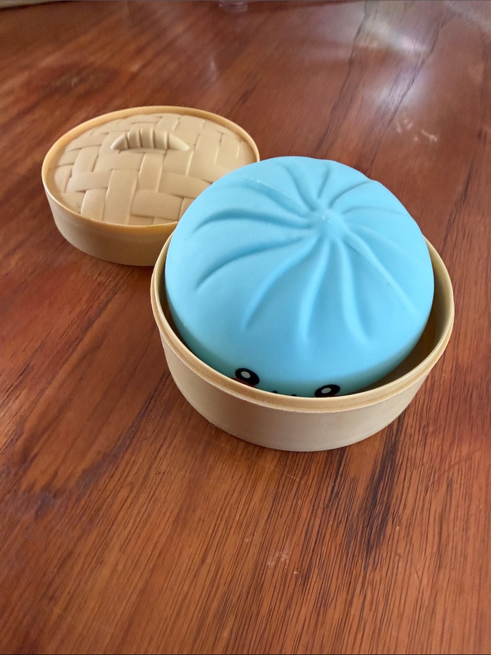 Light Blue Dumpling Squishy